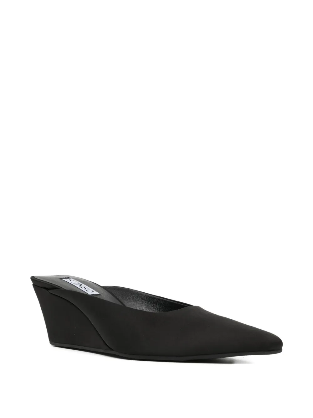 Senso Uriela wedge mules Zwart