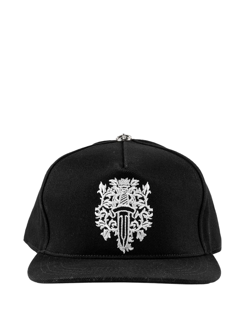 Chrome Hearts Dagger denim baseball hat - Black