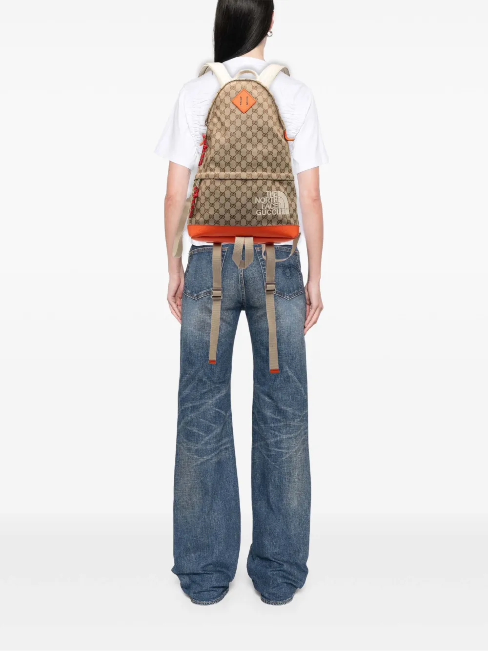 north face gucci backpack X THE Econyl Nylon Medium Black Multicolor 1553091 – FASHIONPHILE Pre-Owned GUCCI 650288 x THE