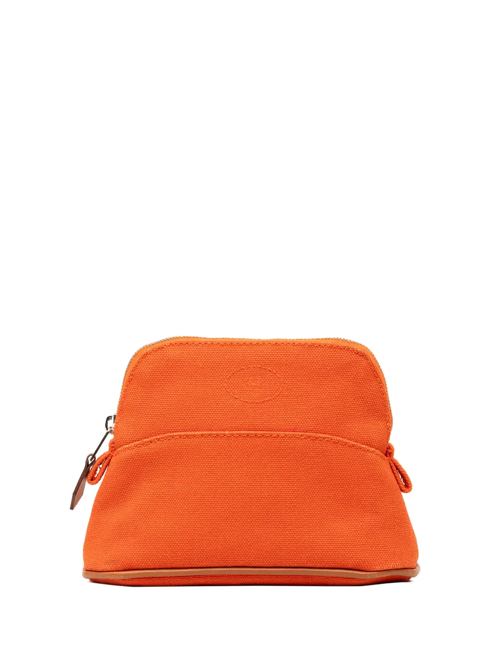 Hermès Pre-Owned 2010-2026 Mini Mini Canvas Bolide Case pouch - Arancione