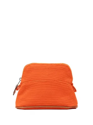 Hermès Pre-Owned 2000-2025 ミニ キャンバス ボリード ケース ポーチ