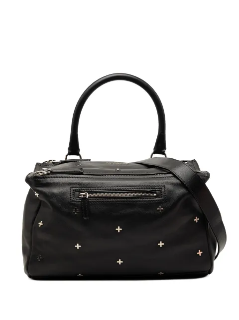 Givenchy Pre-Owned 2016 Medium Calfskin Cross Studded Pandora satchel
