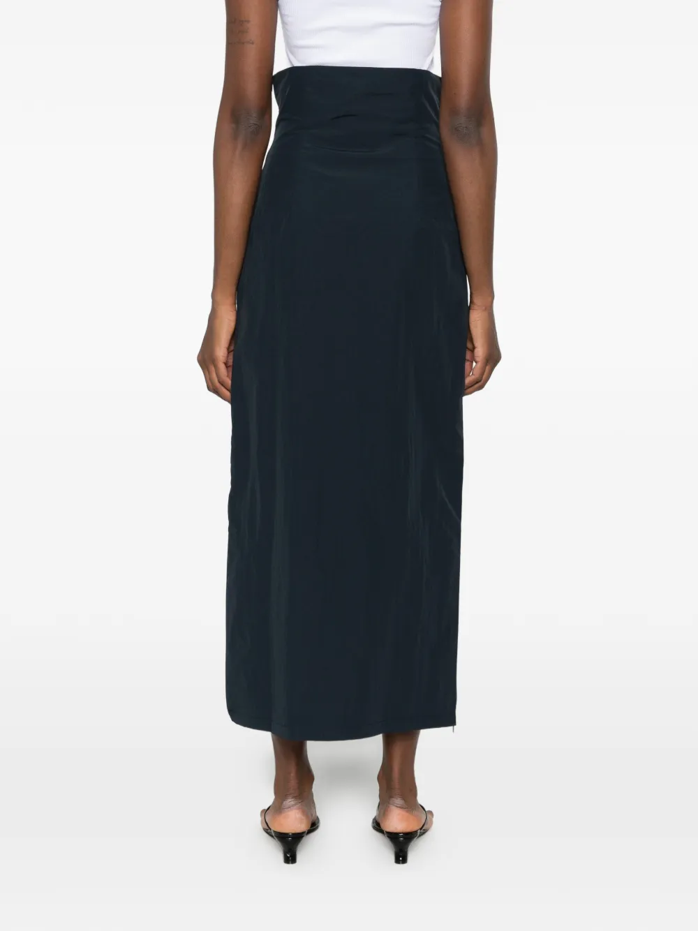 Paloma Wool Fosca maxi-rok met rits Blauw