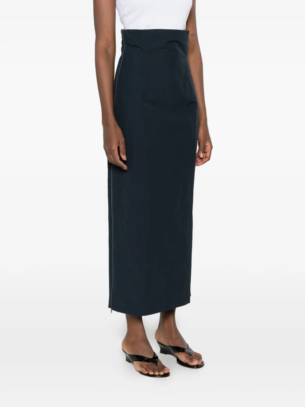 Paloma Wool Fosca maxi-rok met rits Blauw