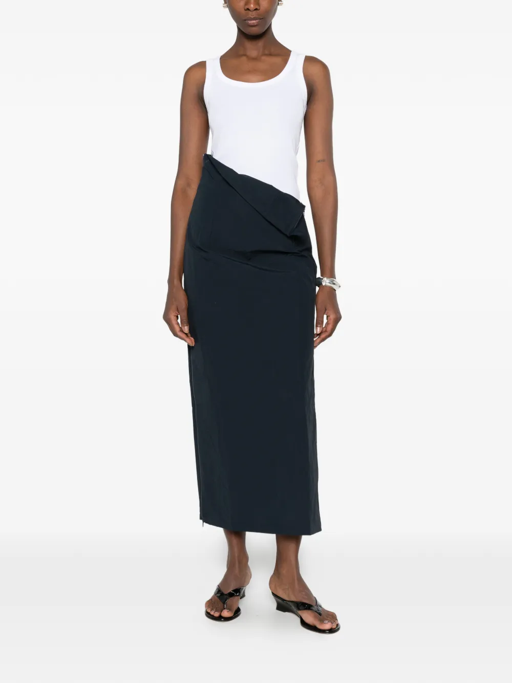 Paloma Wool Fosca maxi-rok met rits Blauw