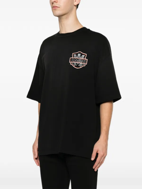 AMIRI ロゴ Tシャツ | ブラック | FARFETCH JP