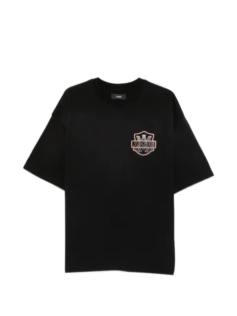 AMIRI crystal-embellished logo-print T-shirt