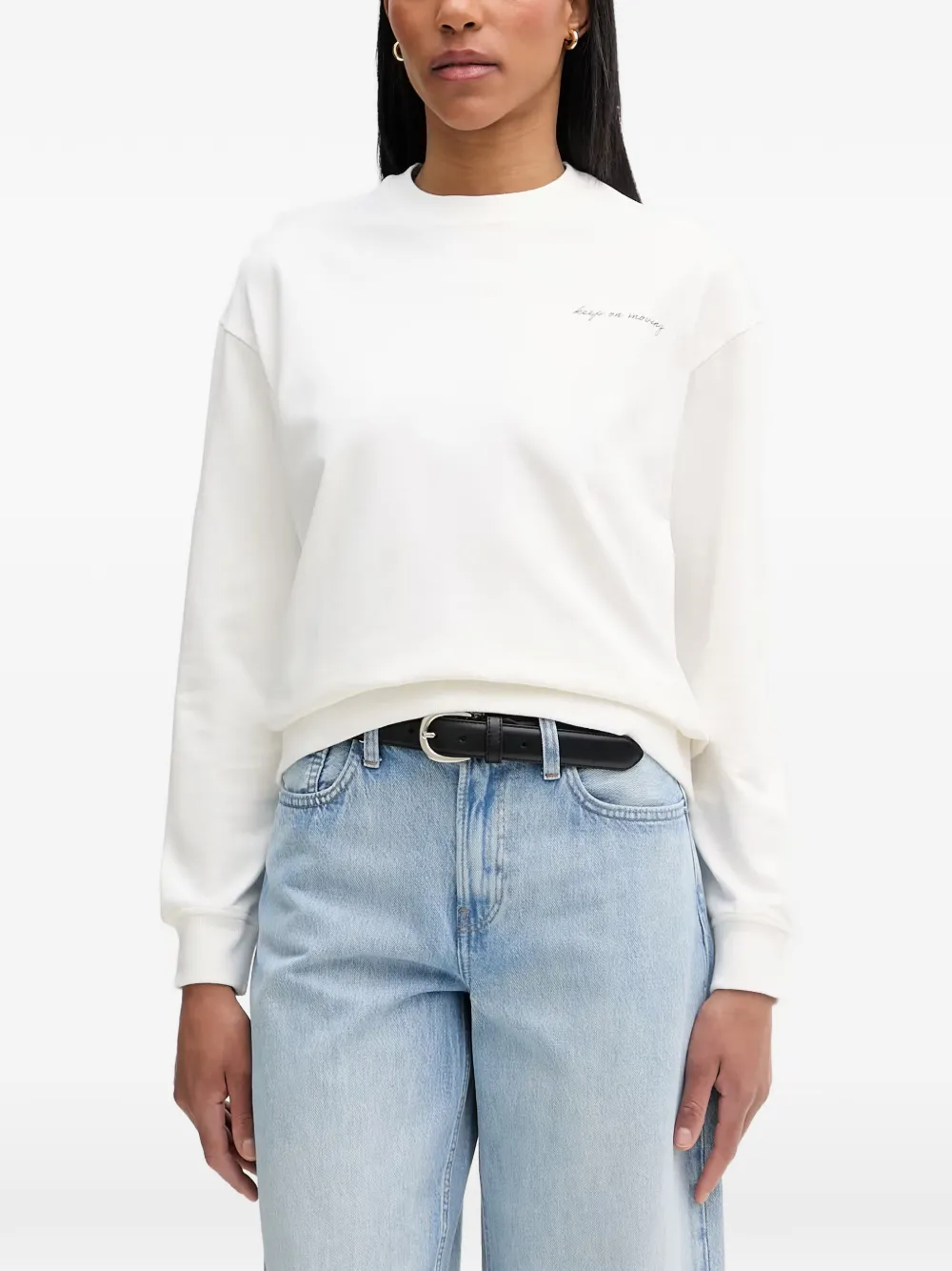 Marc O'Polo graphic-print sweatshirt · XL