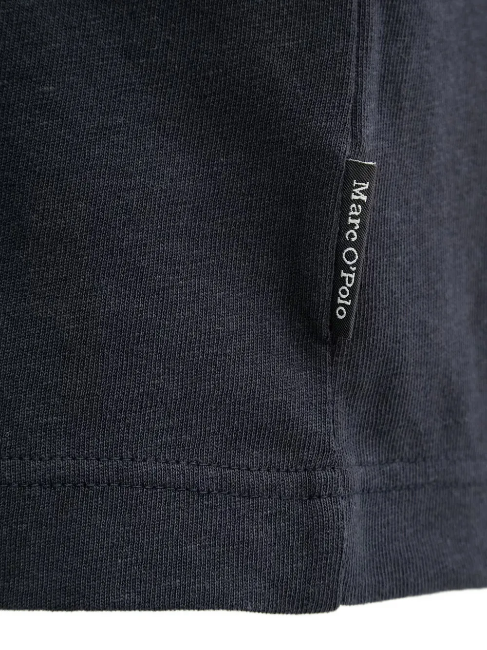 Marc O'Polo short-sleeve camp-collar shirt Grijs