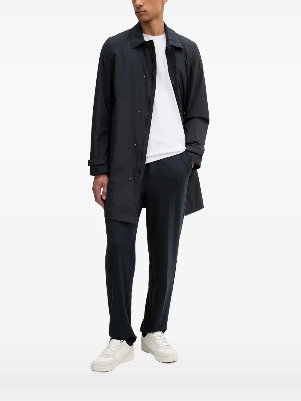 Marc O'Polo concealed-fastening jacket - Blu