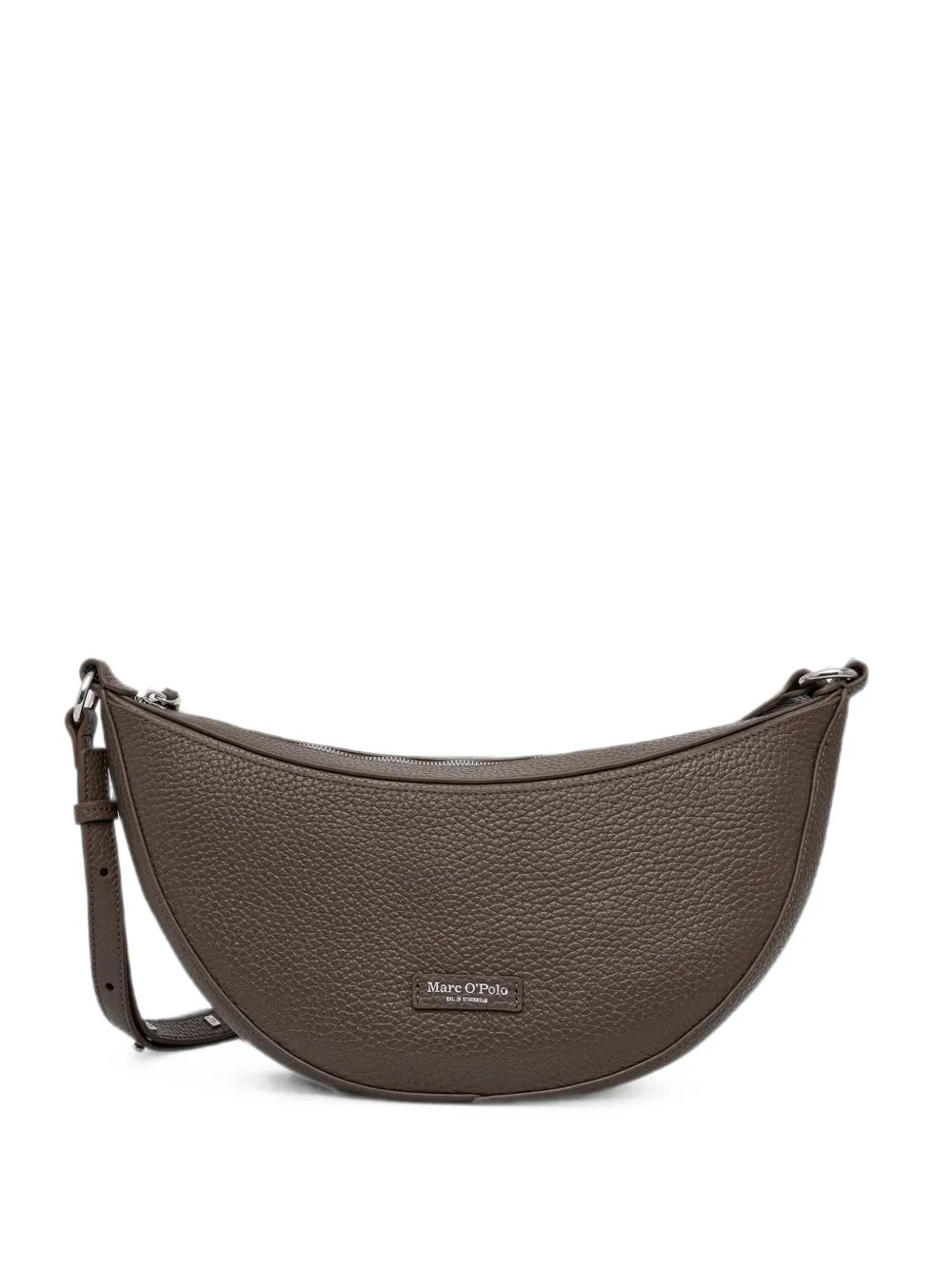 Marc O'Polo medium leather shoulder bag - Brown