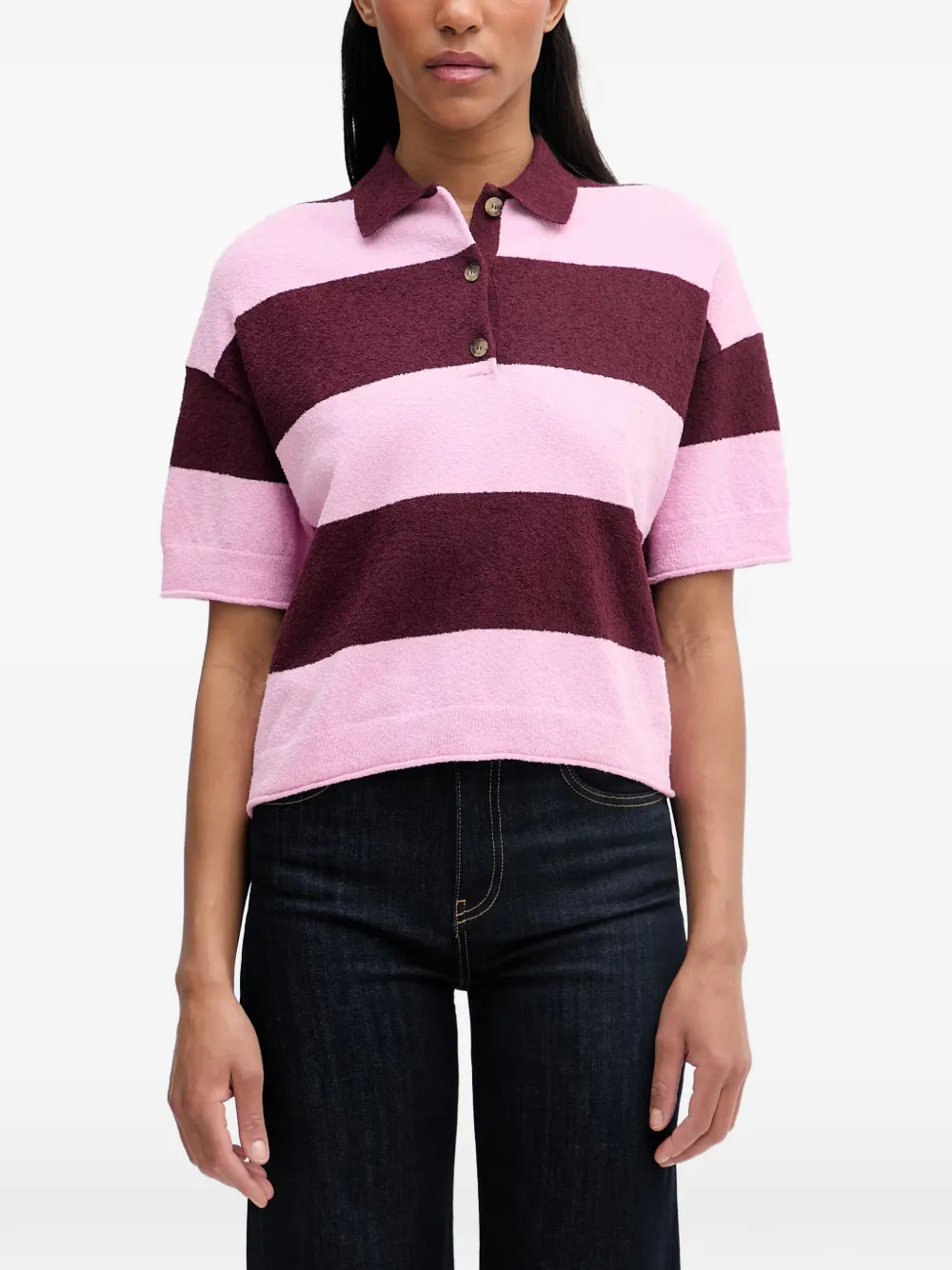 Marc O'Polo Polo a righe - Rosa