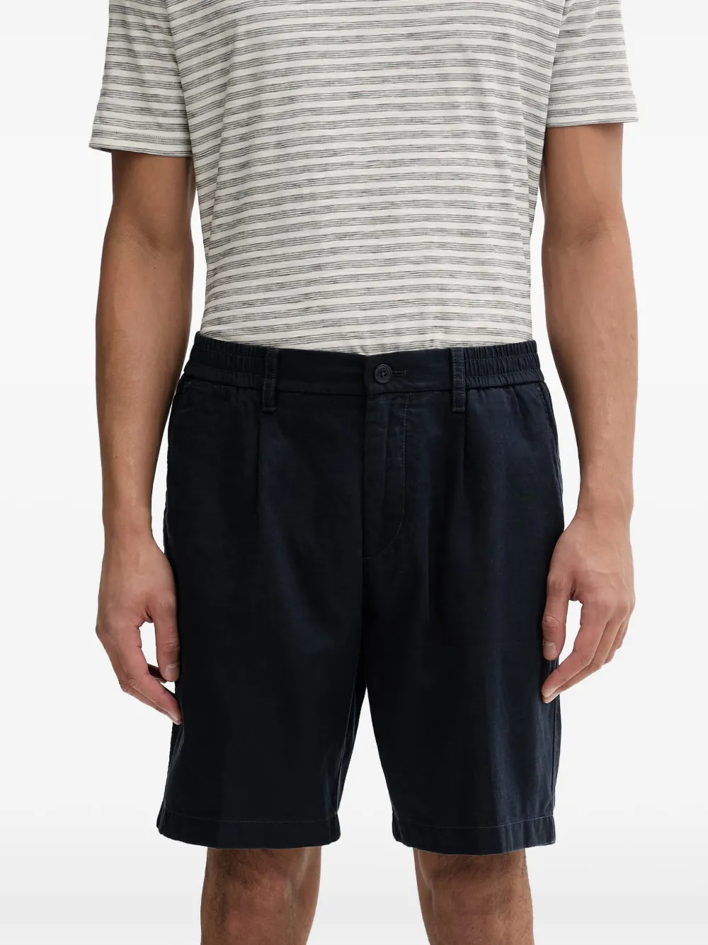 Marc O'Polo Elastische shorts Blauw