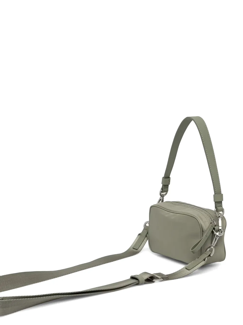 Marc O'Polo Kleine crossbodytas met logopatch Groen
