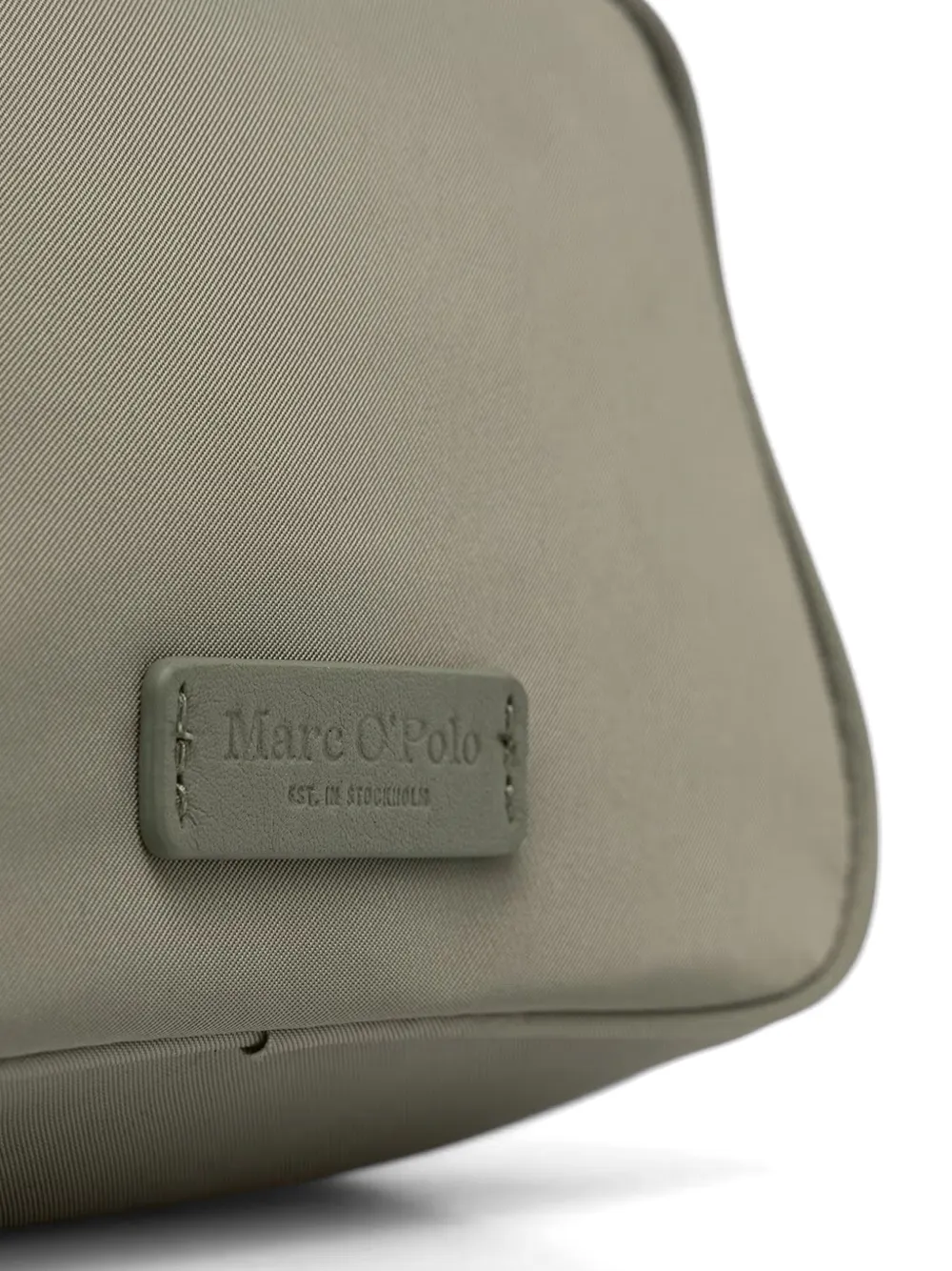 Marc O'Polo Kleine crossbodytas met logopatch Groen