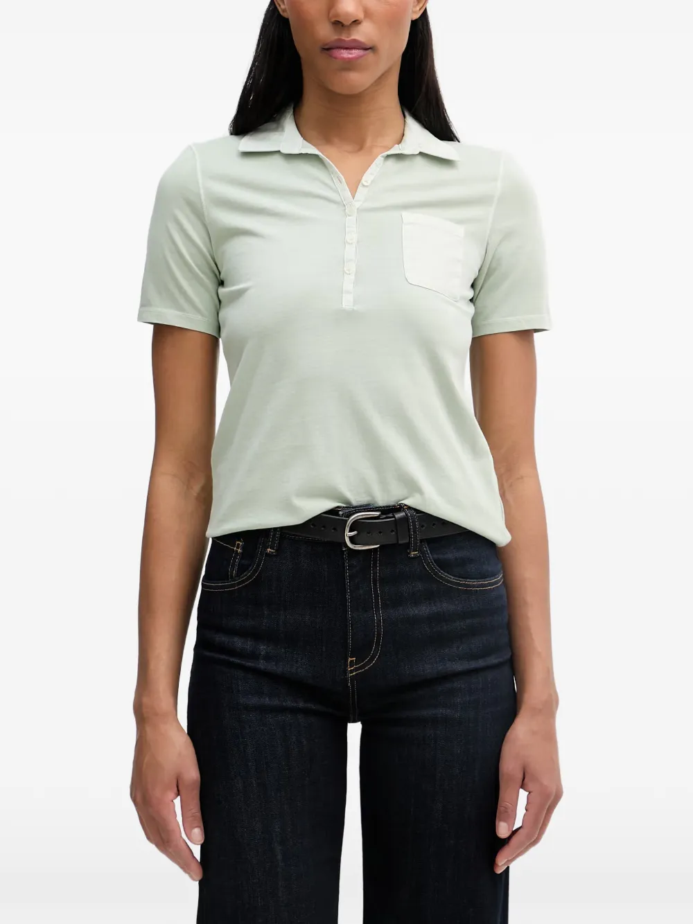 Marc O'Polo patch-pocket polo shirt - Green