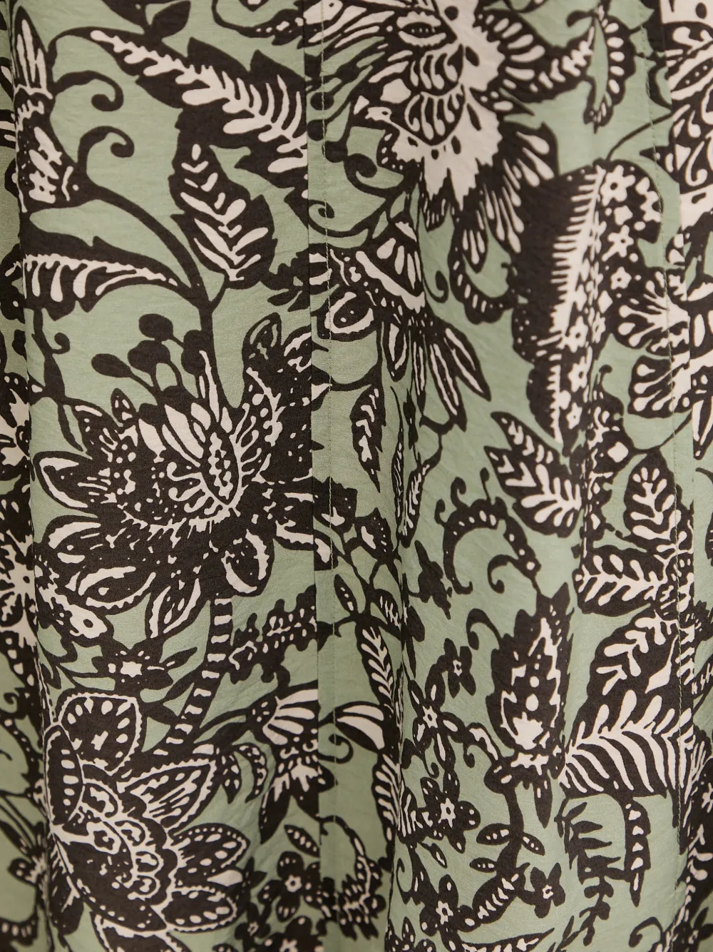 Marc O'Polo Flared midi-rok met bloemenprint Groen