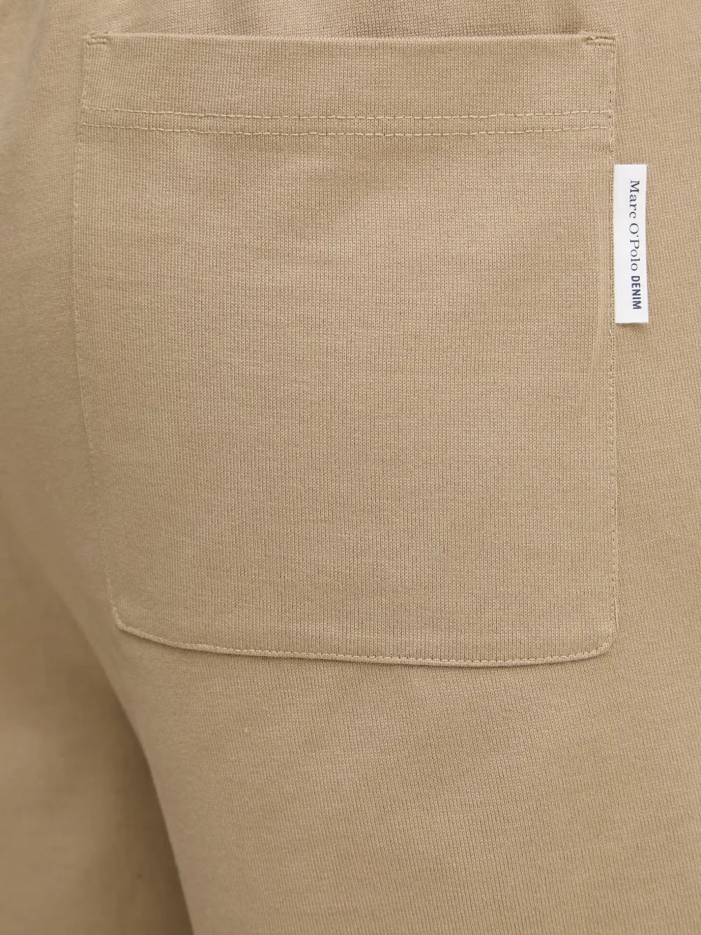 Marc O'Polo Shorts met logoprint Beige