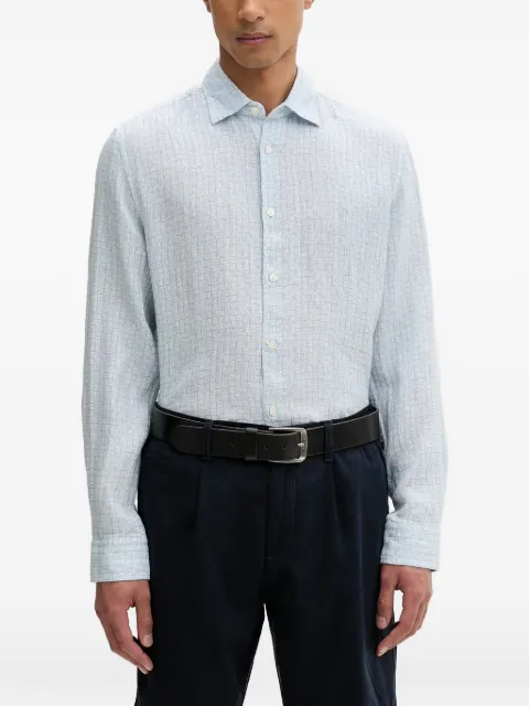 Marc O'Polo geometric-print long-sleeve shirt