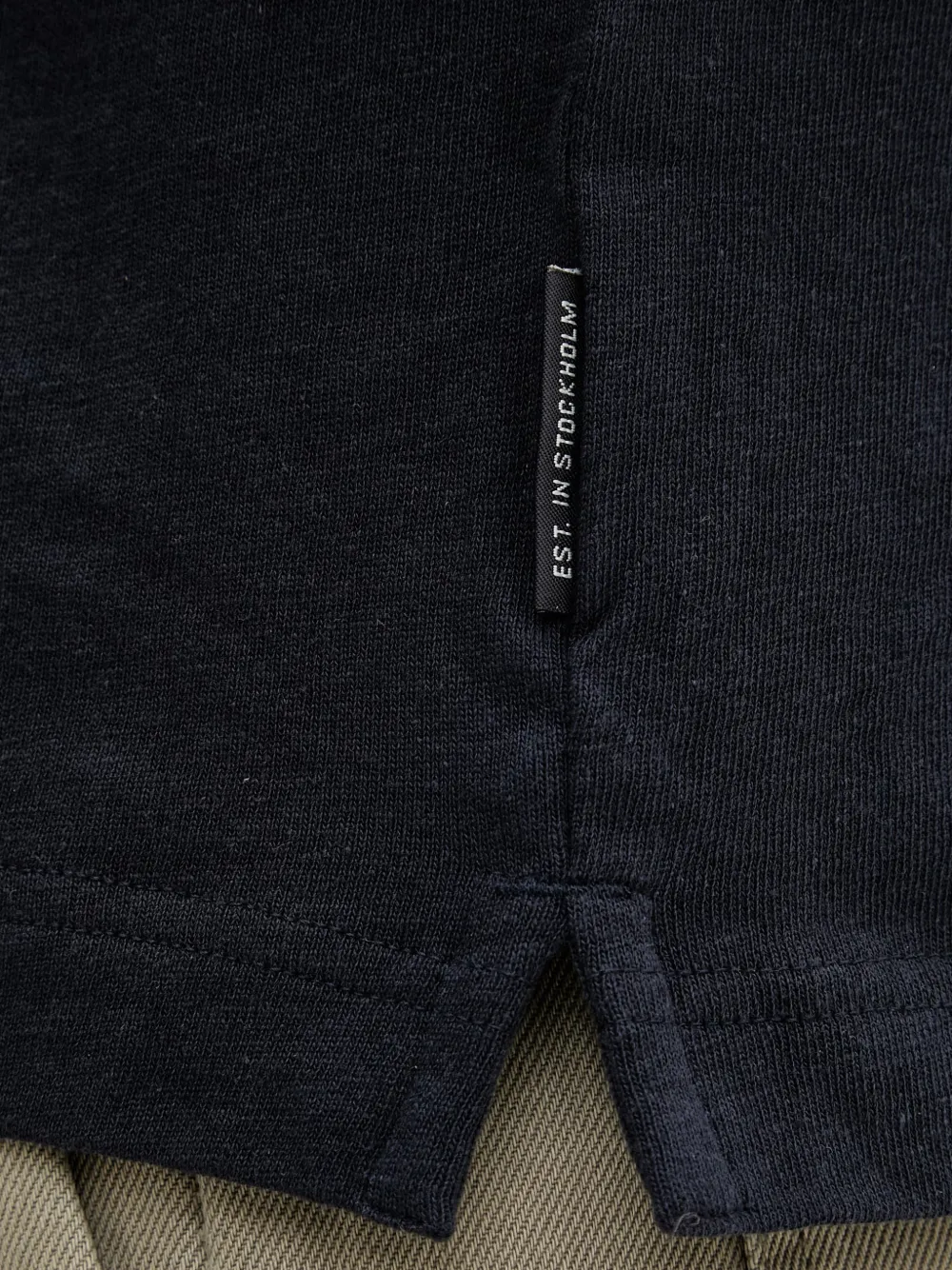 Marc O'Polo T-shirt met V-hals Blauw