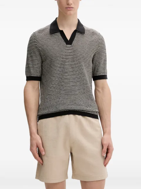 Marc O'Polo striped knit Polo shirt