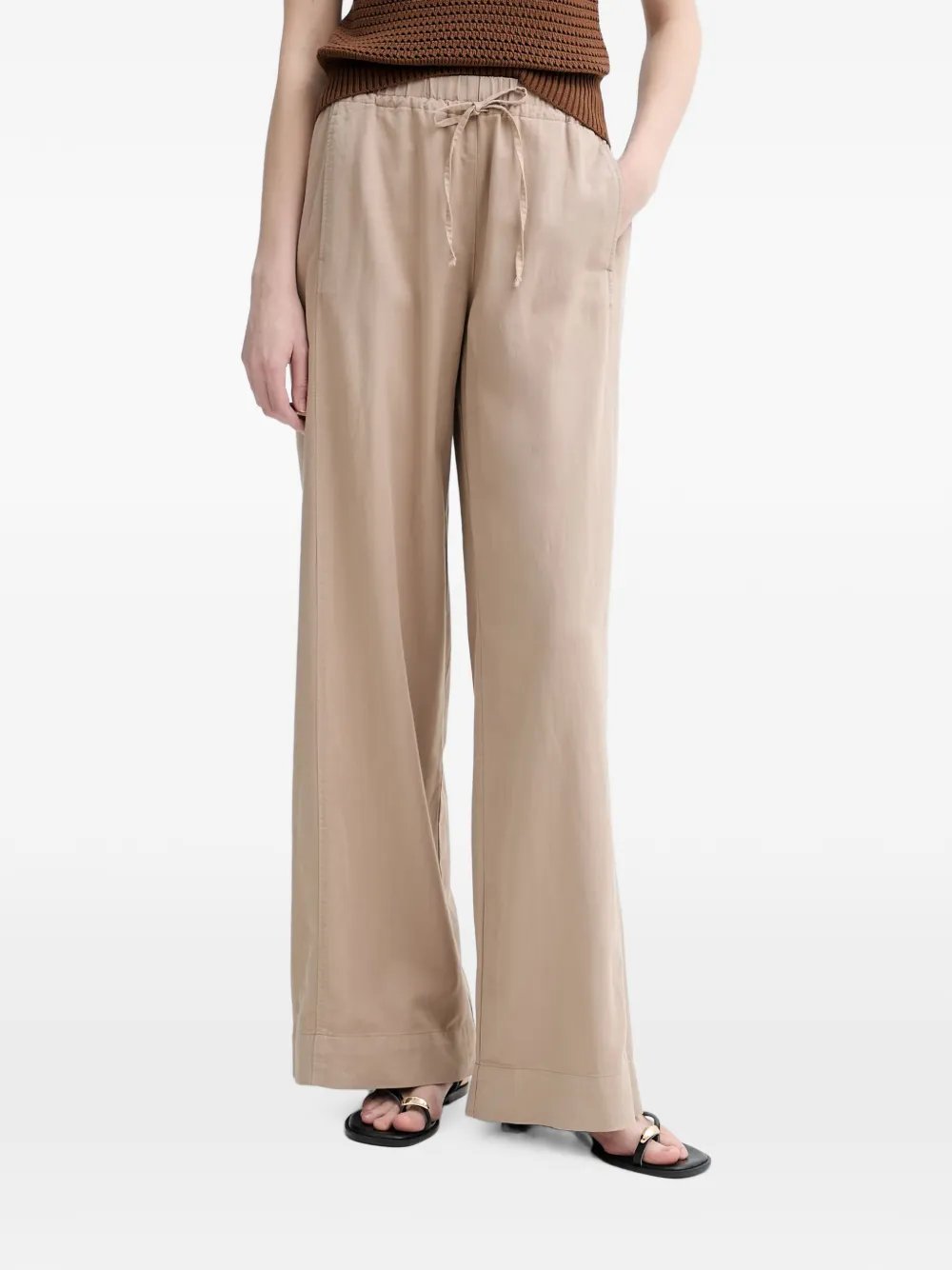 Marc O'Polo drawstring wide-leg trousers