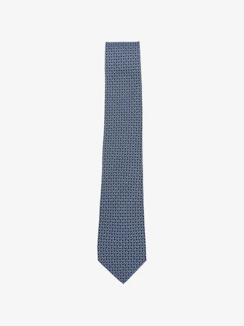 Ferragamo Chicca Gancini-pattern tie