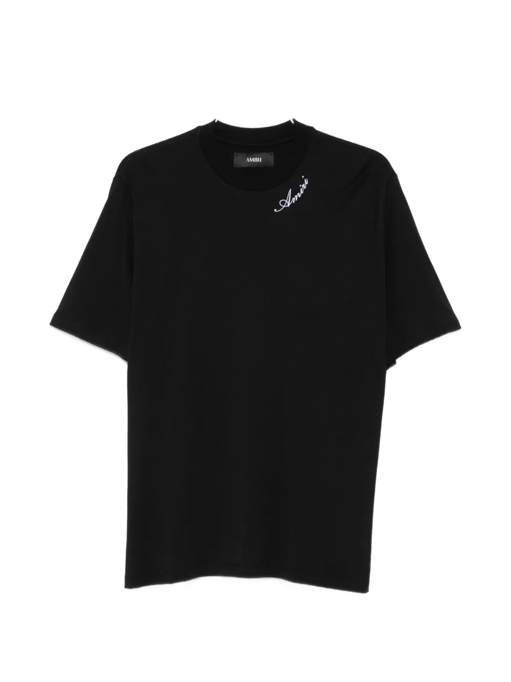 AMIRI logo-embroidered T-shirt - Schwarz