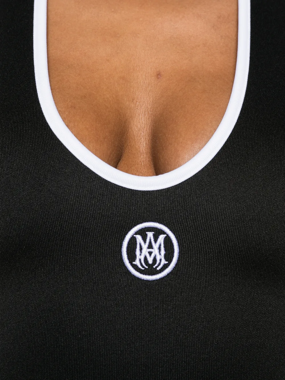 AMIRI Tanktop met geborduurd logo Zwart
