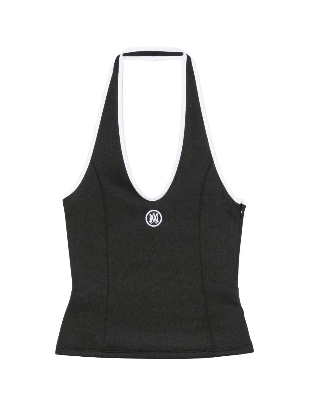 AMIRI logo-embroidered tank top - Nero