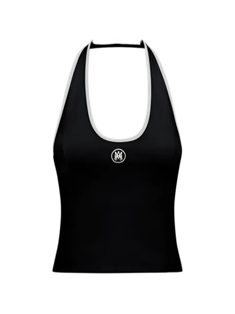 AMIRI top con logo bordado
