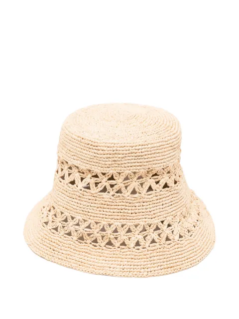 ZIMMERMANN raffia bucket hat