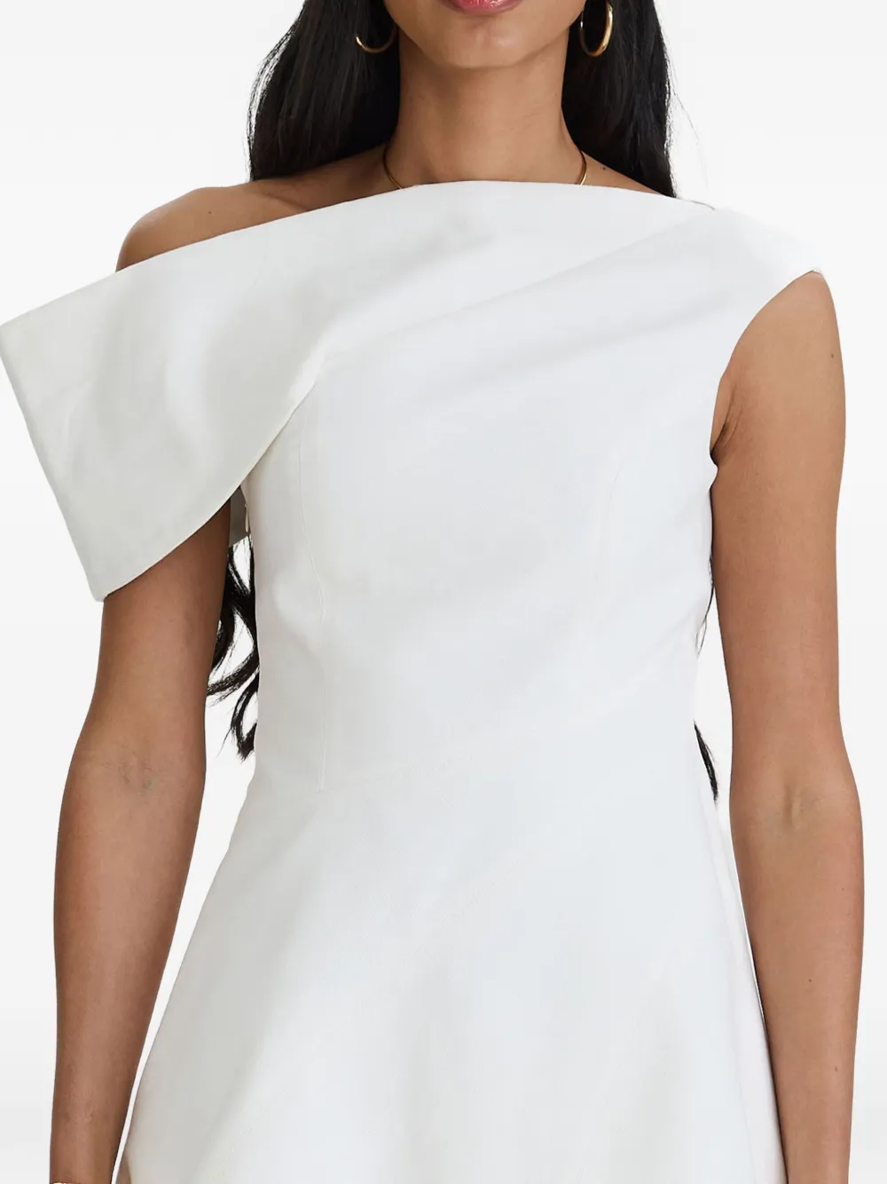 MOOS STUDIO Asymmetrische top Wit