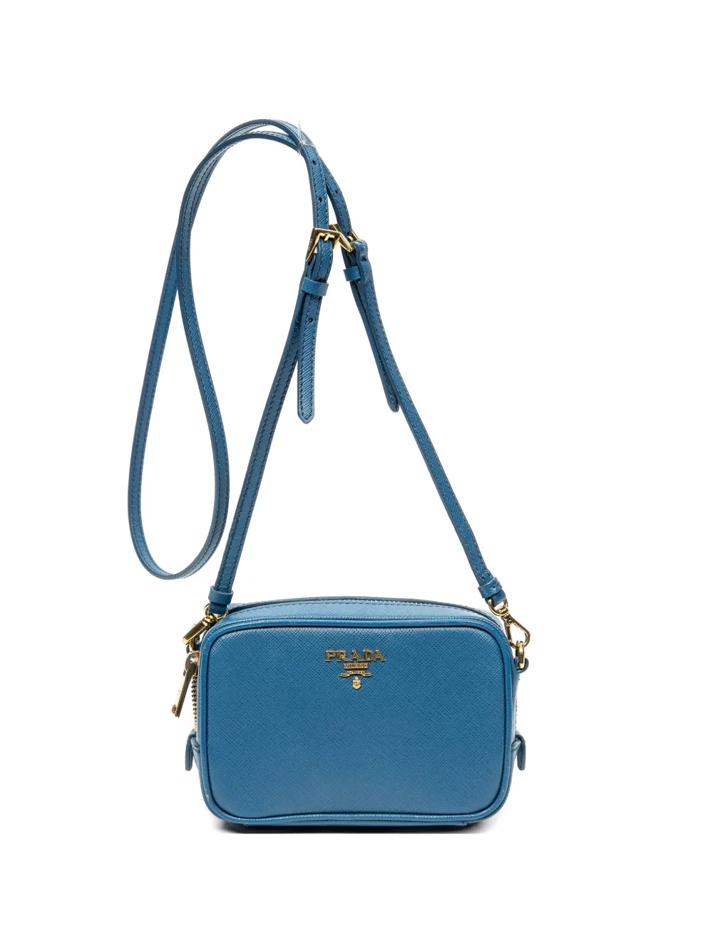 Prada Pre-Owned mini camera crossbody bag - Blu