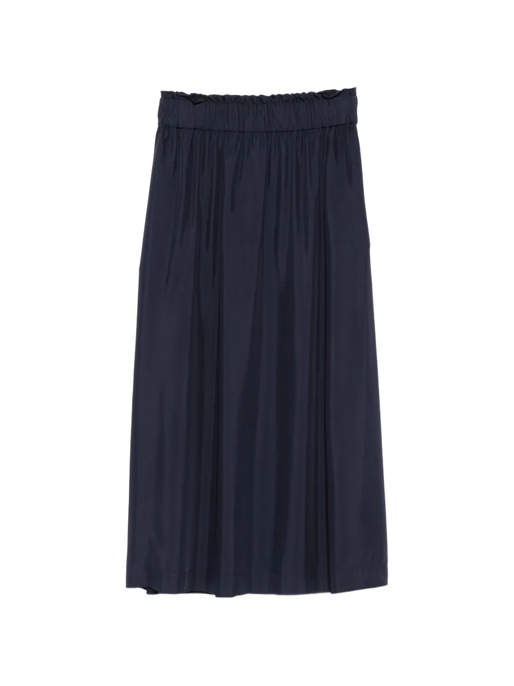 Gant elasticated-waistband gathered midi skirt - Blu