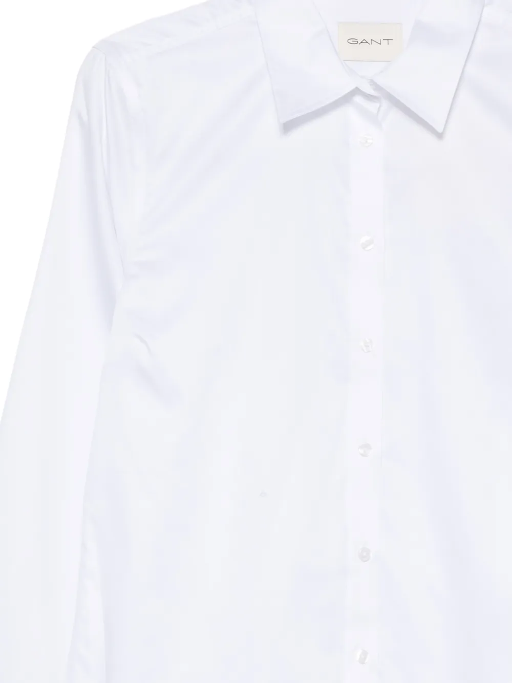  Gant Camisa Con Botones - Blanco 