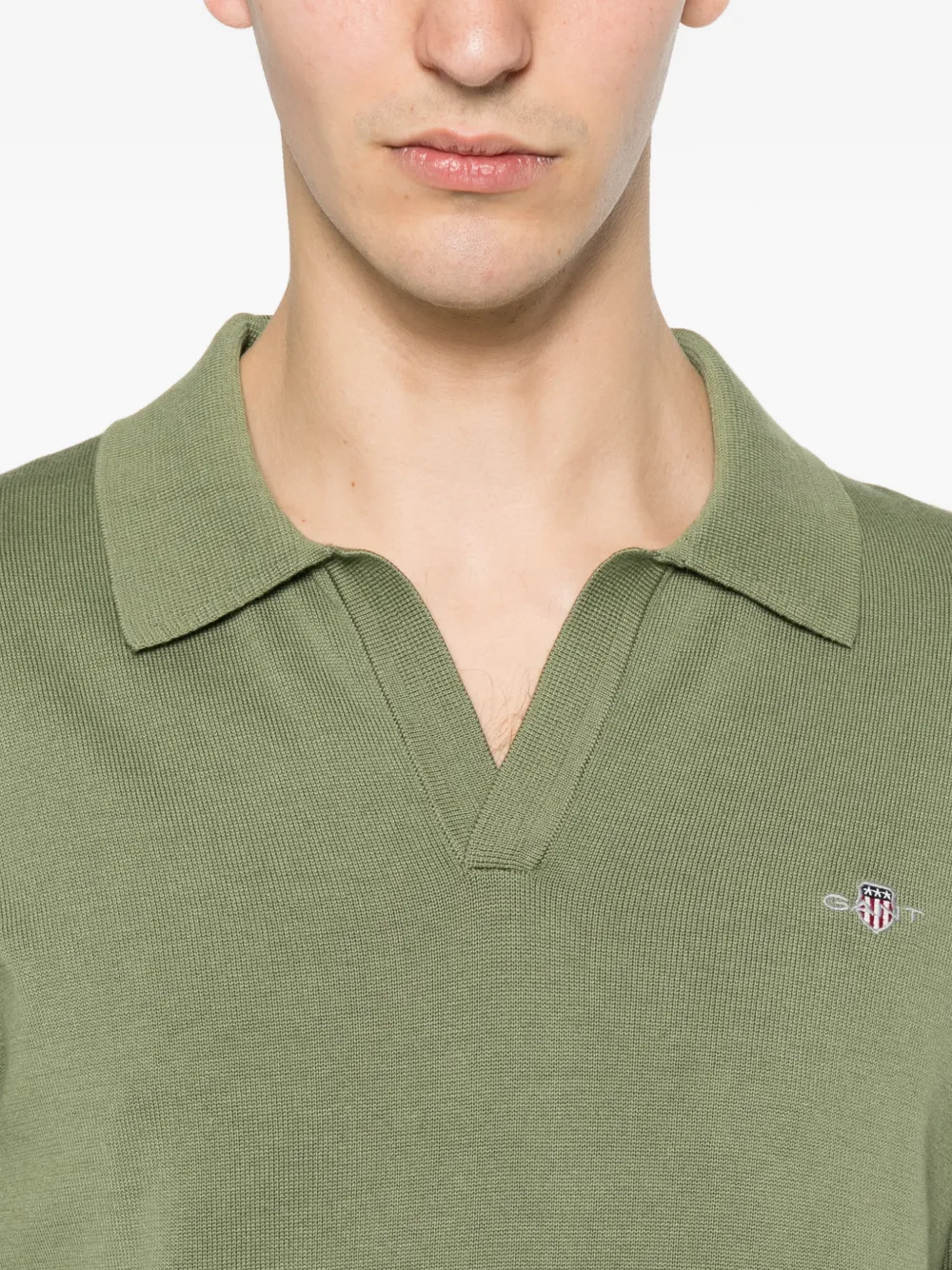 Gant T-shirt met lange mouwen Groen