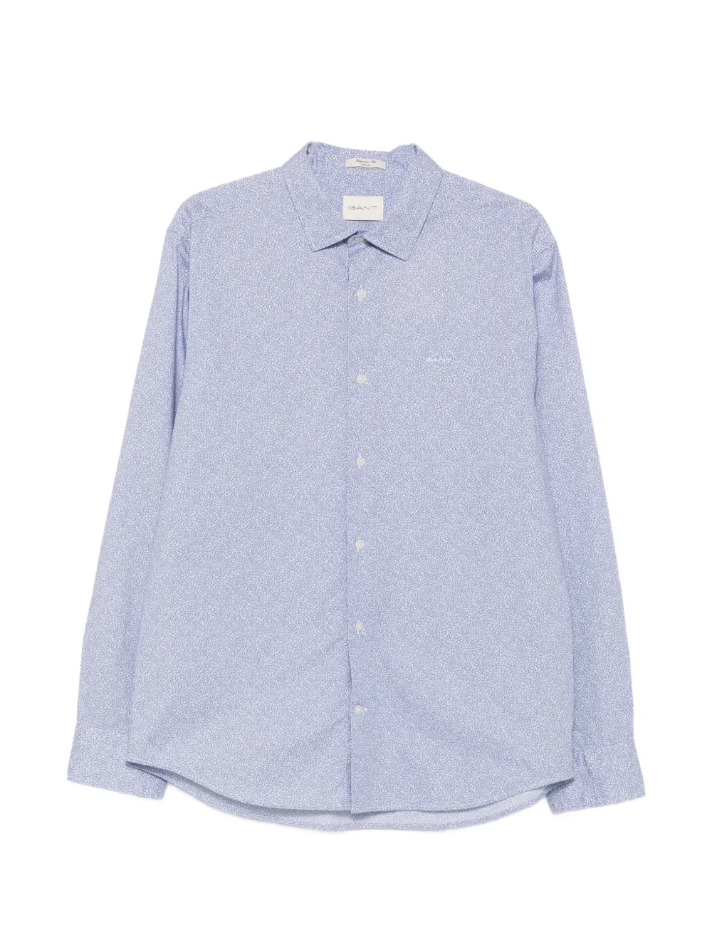 Gant floral-print long-sleeve shirt - Blu