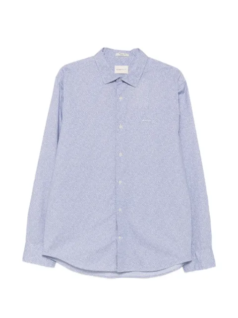 Gant floral-print long-sleeve shirt