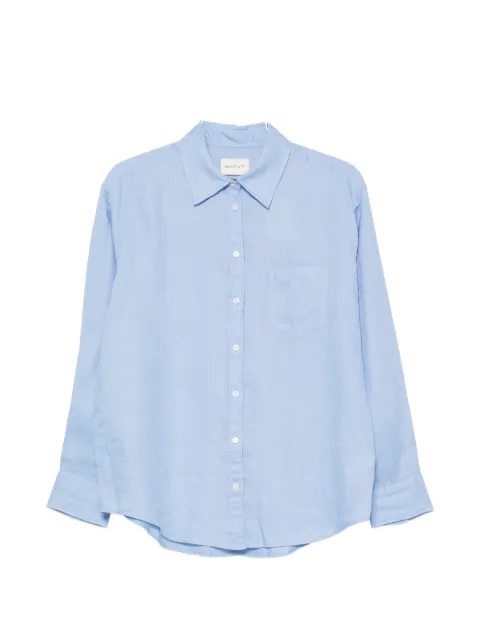 Gant chest-pocket button-up shirt
