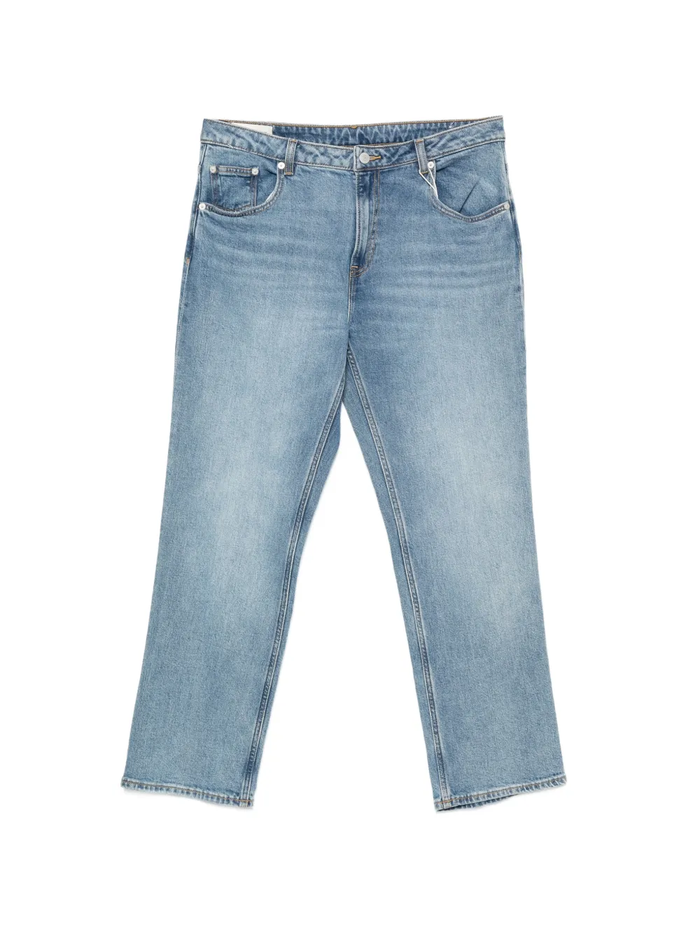 Gant faded-effect straight-leg jeans - Blu