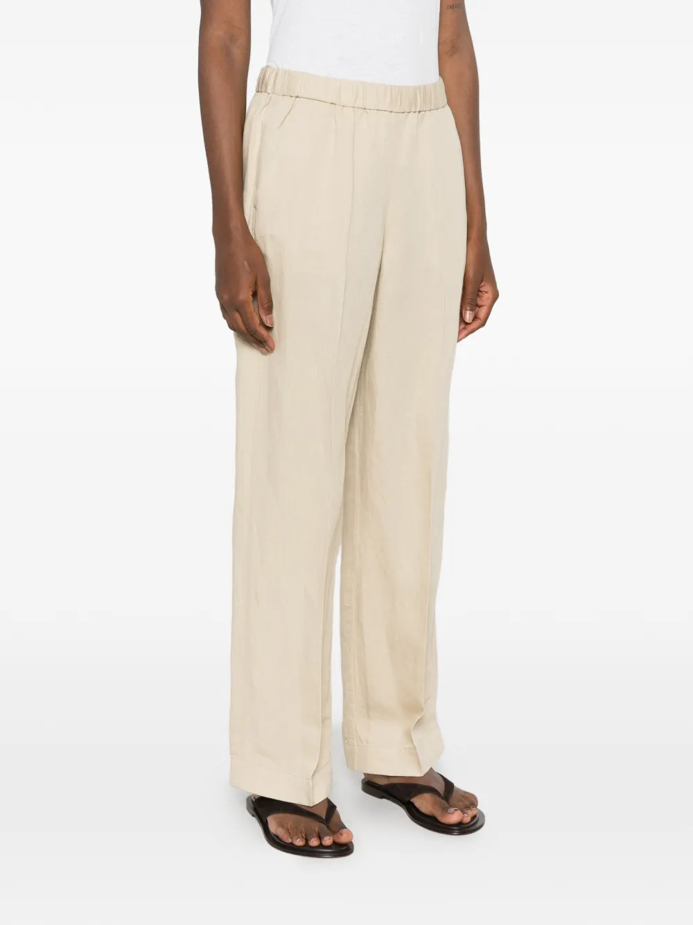 Gant Straight broek Beige