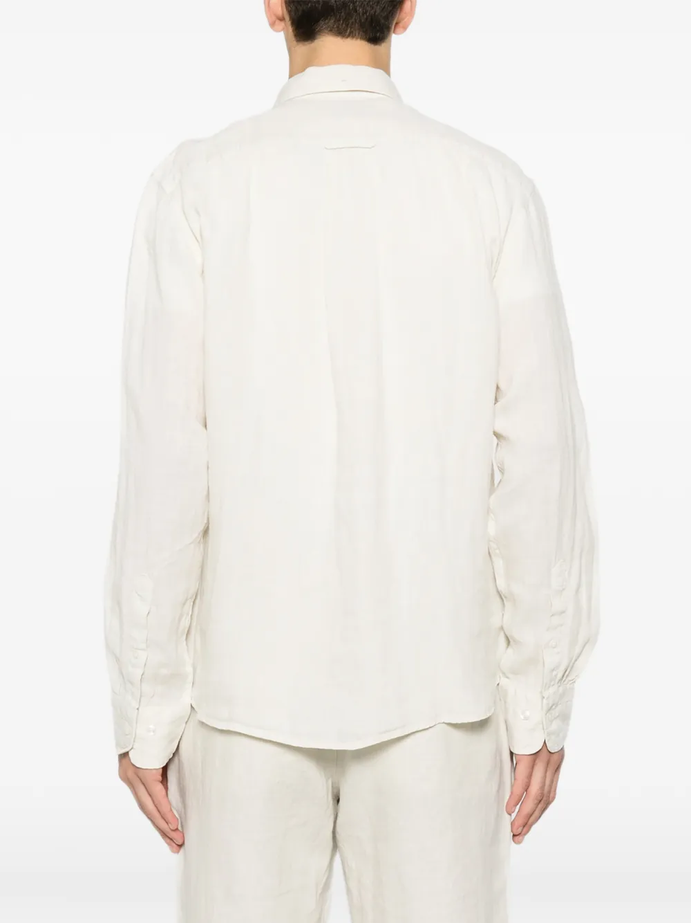 Gant Button-down overhemd met borstzak Beige