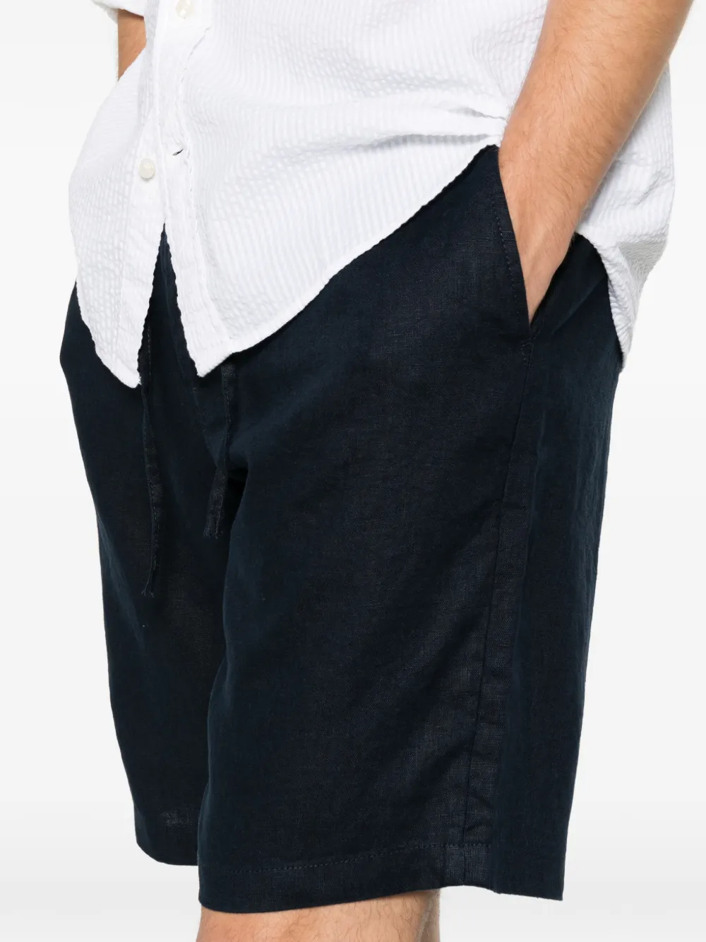 Gant Shorts met trekkoordtaille Blauw