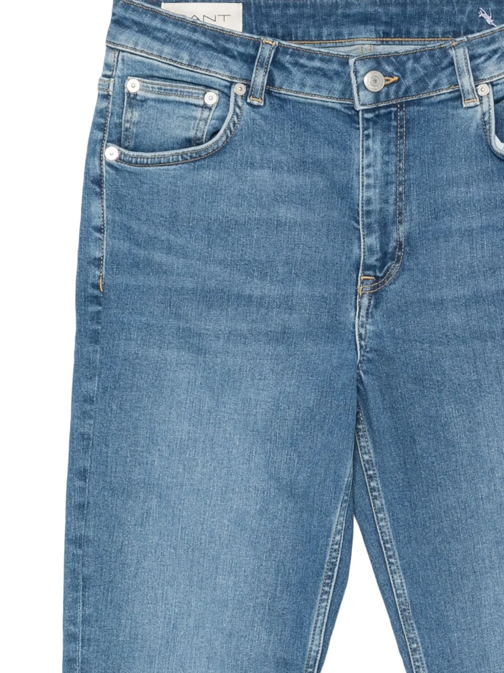 Gant Cropped jeans Blauw