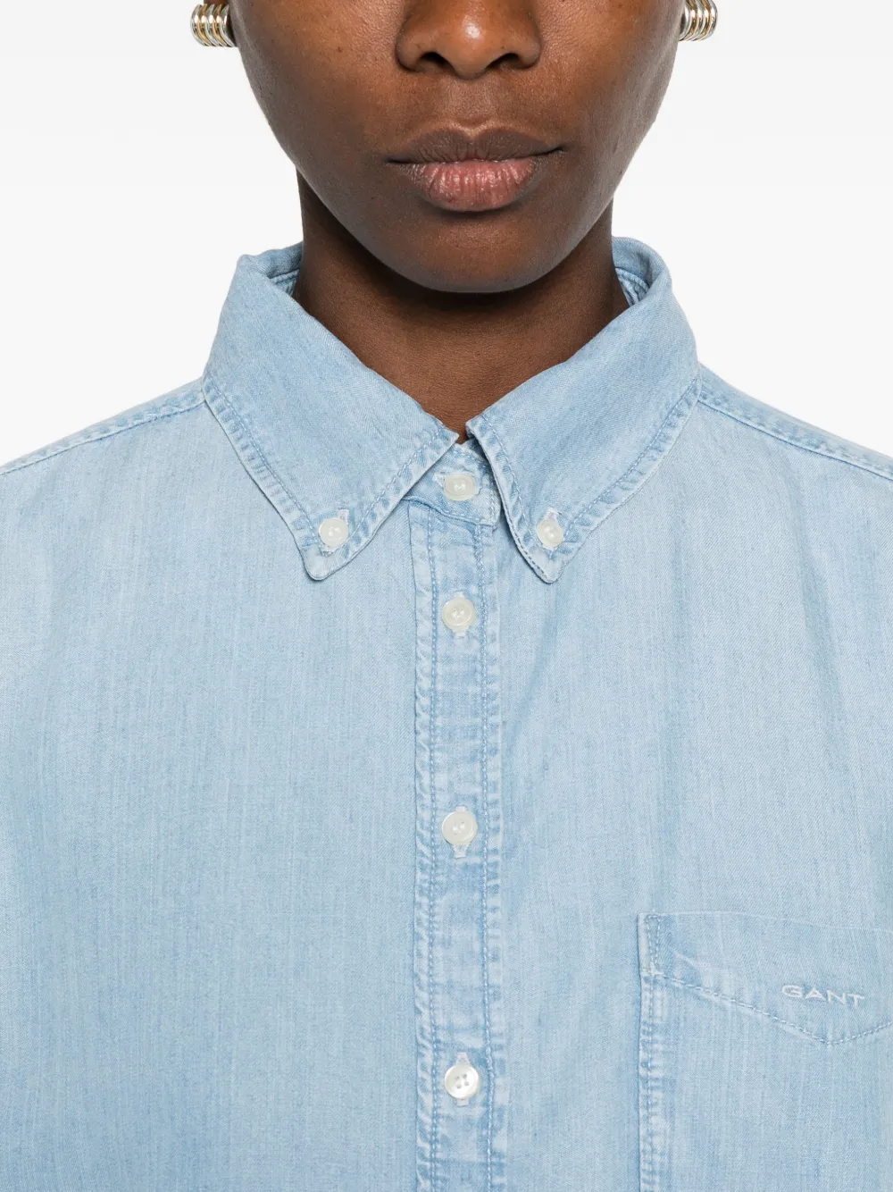 Gant Button-down jack Blauw