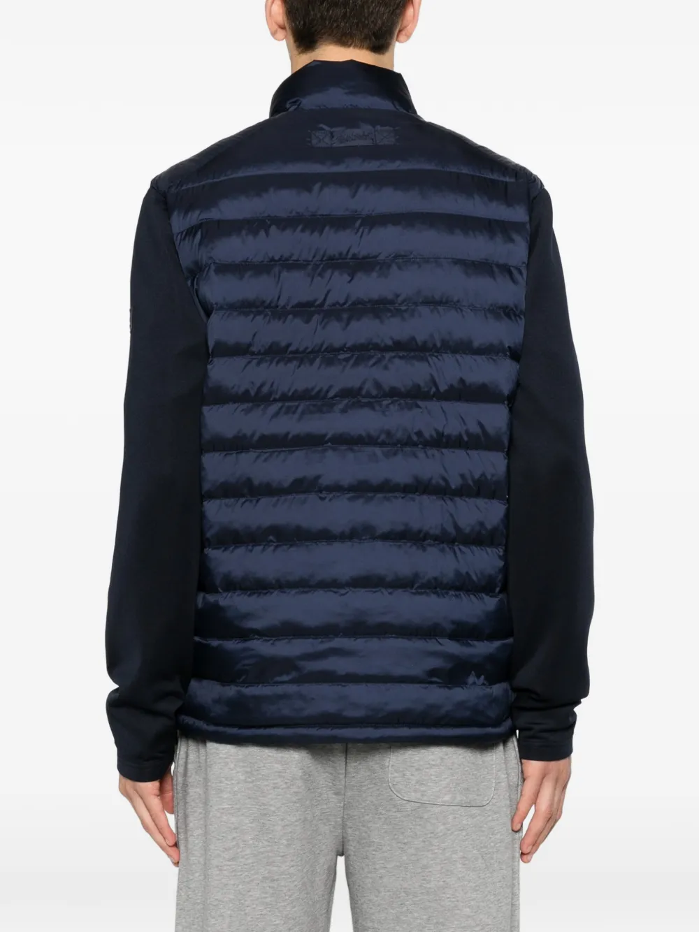 Gant Hybrid gewatteerd jack Blauw