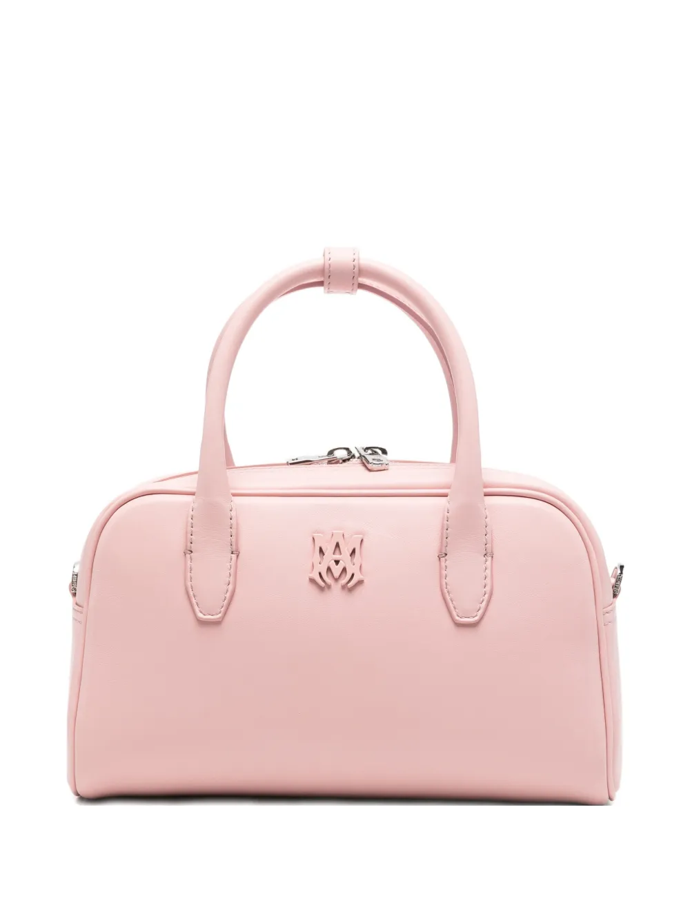 AMIRI MA-plaque leather tote bag - Rosa