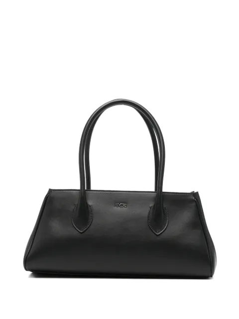 AMIRI logo-plaque leather tote bag