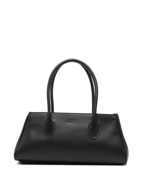 AMIRI logo-plaque leather tote bag